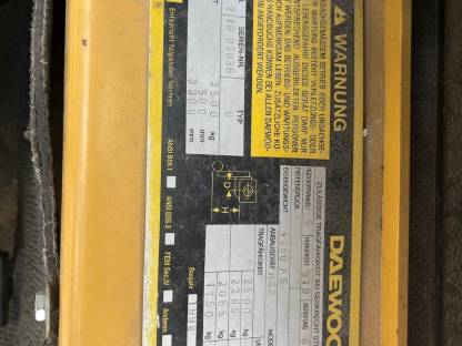 Bild 6:Daewoo Staplermast D25S2