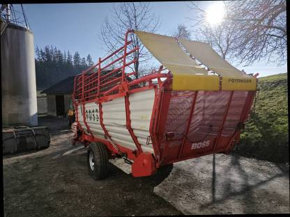 Bild 4:Pöttinger Boss II Tieflader