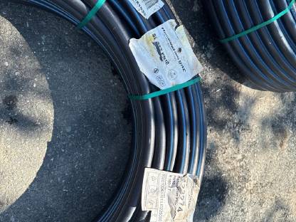 3 neue Rollen 1“ PE Druckschlauch je 100 m