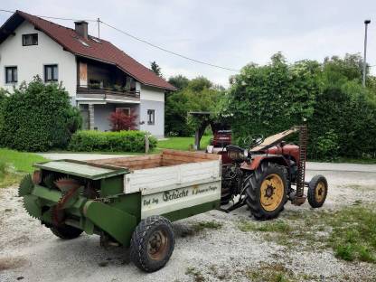 Bild 2:Schicht Bergmiststreuer