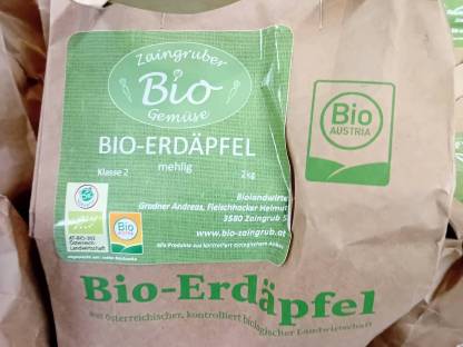 Bio Kartoffel
