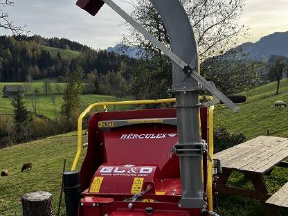 Bild 6:Hackschnitzelhäcksler HERCULES C125