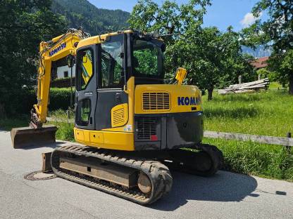 Bild 4:Komatsu PC88 mit Powertilt, Bagger, Takeuchi Kurzheck