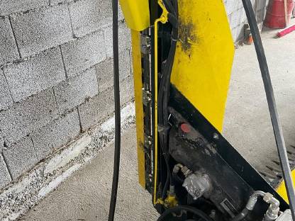 Bild 5:Rapsvorsatz, Rapstisch Biso Schrattenecker Herkules CX 100