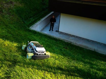 Bild 9:Mowrator S1 4WD Rasenmäher Böschungsmäher Hangmäher