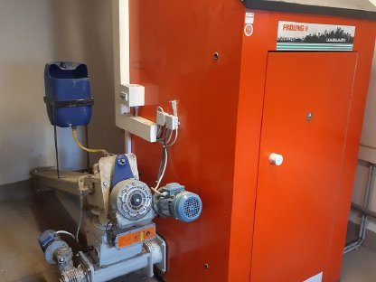 Bild 3:Ersatzteile oder gesamte Hackgutheizung Fröhling Lamdamatic 60 SZ