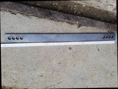 Bild 3:Flacheisen mit Bohrung