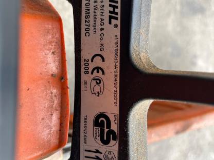 Bild 3:Stihl MS 270