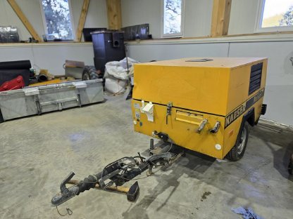 Verkaufe Kaeser M 37 Baustellenkompressor mit nur 1090 Bstd