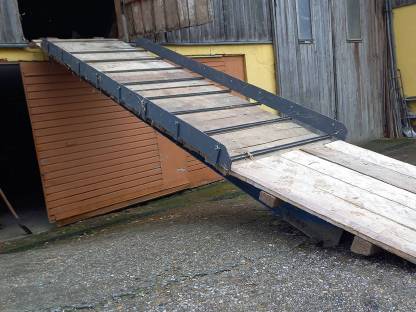 Bild 3:Rampe für Hoftrac