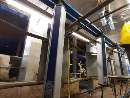 Bild 7:Melkstand DeLaval 2x5