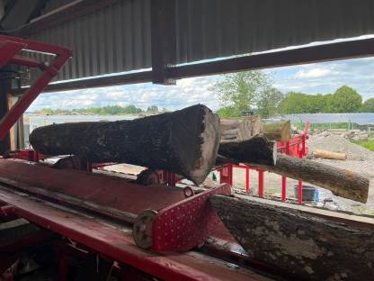 Bild 2:Brennholzhandel Lohnspalten Growi X Power bis 1 m Dm.