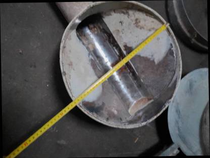 Bild 2:Schieber zu Silo, Schneckenkasten