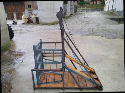 Bild 2:Besamungsstand/Sprungstand