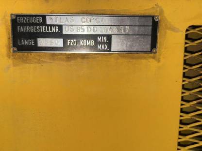 Bild 3:Atlas Copco US 85DD Kompressor