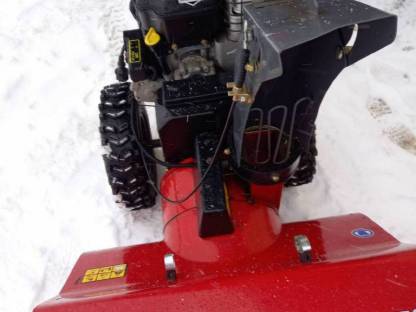 Bild 4:Schneefräse Canadiana