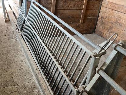 Bild 2:Aufstallung Schweine