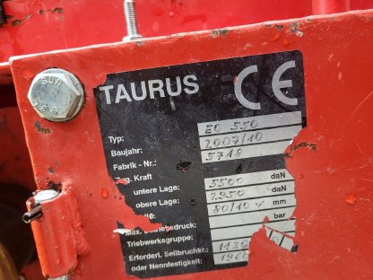 Bild 5:Seilwinde Taurus 5.000