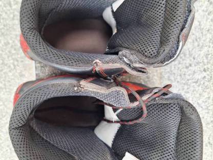 Bild 5:Schnittschutz-Forstschuhe-Forststiefel Gr. 45