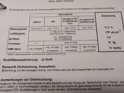 Bild 3:Honig zu verkaufen