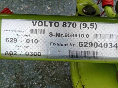 Bild 5:Kreiselheuer Claas Volto 870H