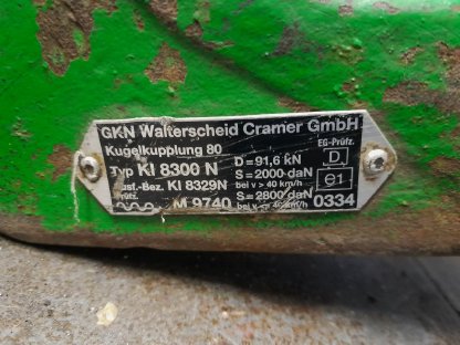 Bild 3:K 80 Kugel John Deere
