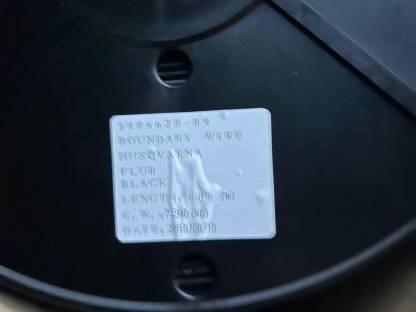 Bild 2:Begrenzungskabel Automower Husqvarna