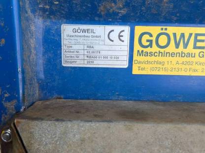 Bild 4:Göweil RBA Rundballenauflöser