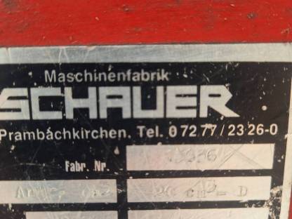 Bild 2:Hydraulikaggregat von Firma Schauer für Druckentmistung