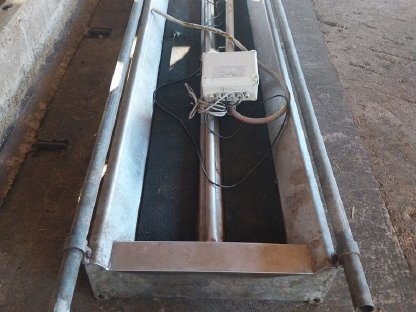 Bild 3:Klauenwaschanlage Vink