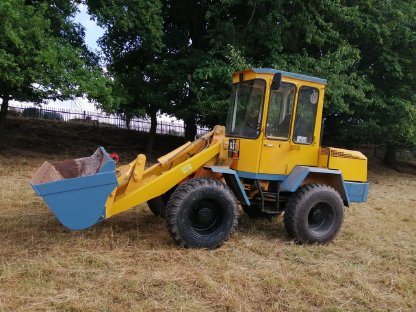 Radlader Liebherr wenige Stunden, Atlas Cat Komatsu Kramer