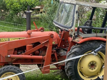 Bild 3:Trecker Oldtimer David Brown