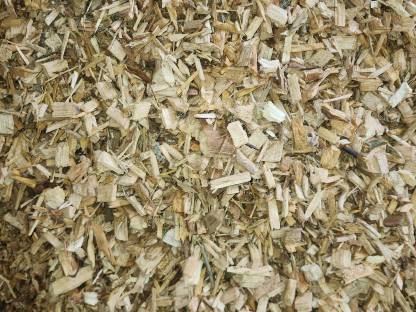 Bild 3:Hackschnitzel überwiegend Hartholz