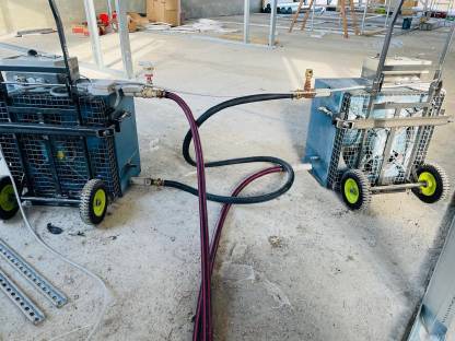 Bild 5:Heizmobil Pellets Biomasseheizung Miete