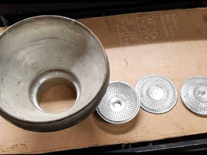 Bild 2:Nostalgie Milch Sieb Deko