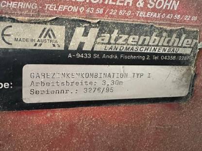 Bild 6:Hatzenbichler Egge