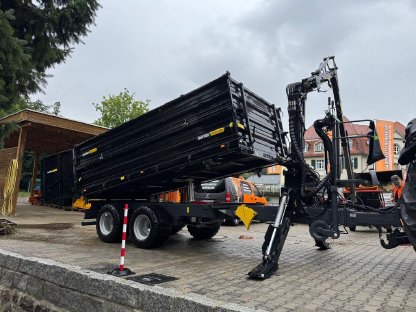 Bild 2:Rückeanhänger (9922) OEHLER TDK 130 K