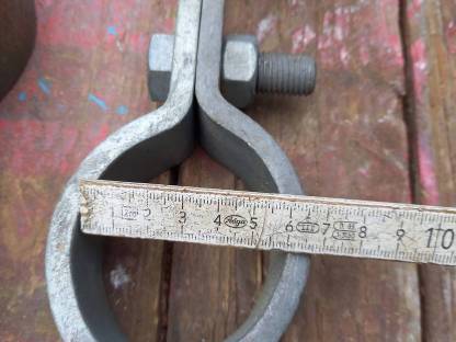 Bild 3:Verschiedene Rohr Schellen