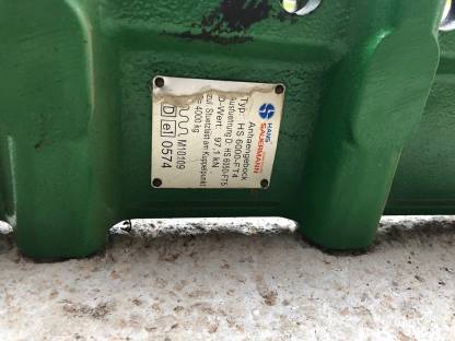 Bild 3:Anhängerschlitten HS 6000-FT4