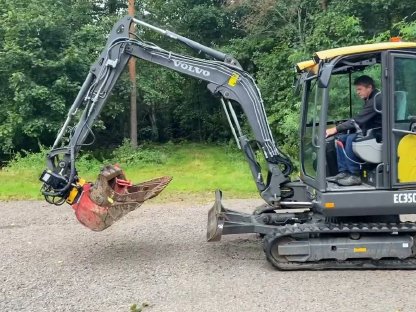 Volvo EC35C, Minibagger