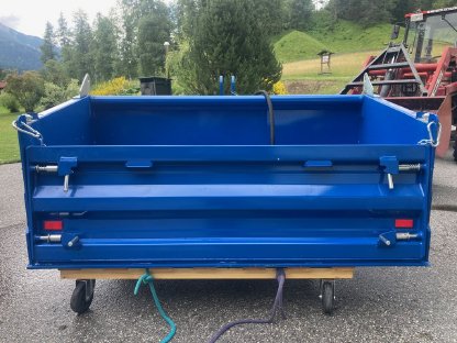 Bild 3:GHU 08 Goweil Hochkippschaufel inkl. Rollbrett