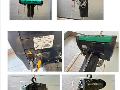 Elektrischer Kettenzug 1.250 kg Verlinde Eurochain VR 12