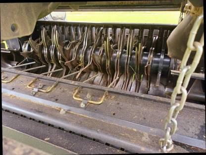 Bild 5:Case RB 454 Strohpresse