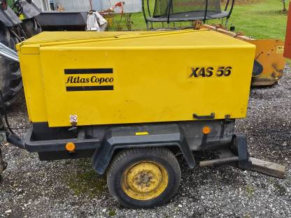 Baustellenkompressor Atlas Copco XAS 55