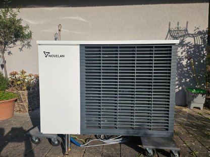 Bild 2:Neuwertige Luftwärmepumpe, Novelan LADV9, günstig zu verkaufen