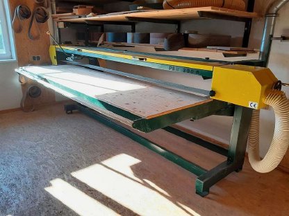 Bild 4:Langbandschleifmaschine PBH 300A, Kantenschleifmaschine