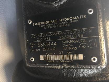 Bild 2:Hydraulikpumpe Fahrmotor Radlader