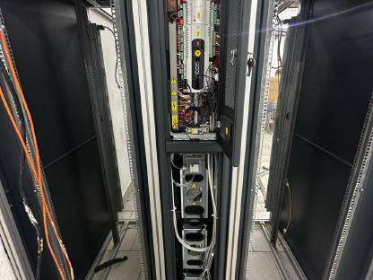 Bild 2:Serverraum inkl. Kühlung