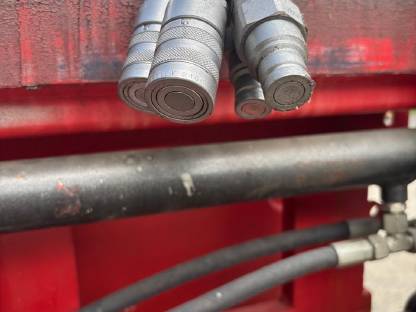 Bild 7:Palettengabel drehbar/ Kisten Drehgerät