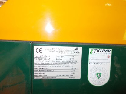 Bild 3:KWB Hackschnitzelheizung 25 kW Multifire
